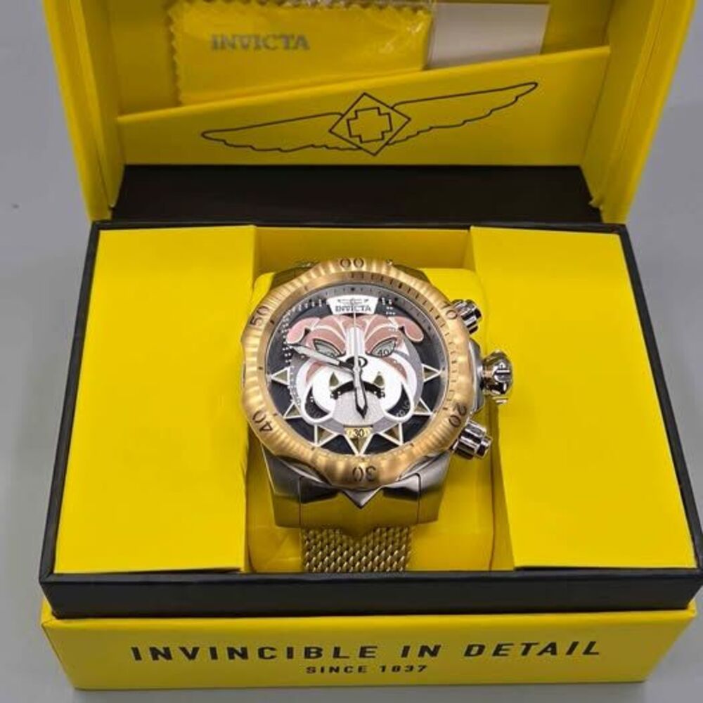 Invicta Venom Swiss Ronda Z60 Caliber Men's Watch - 53.7mm, Steel